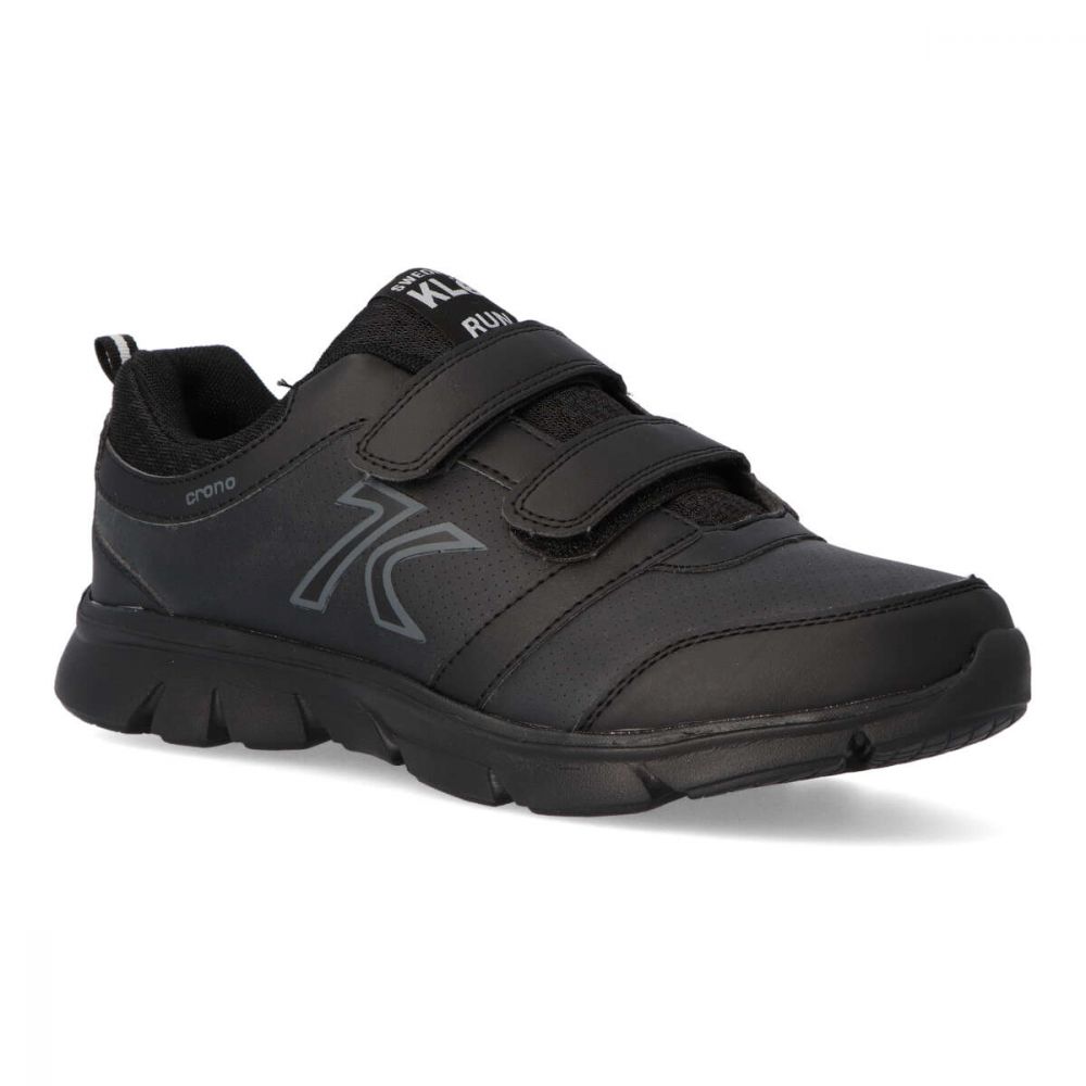 SWEDEN KLE Zapatilla deportiva de velcro hombre KLE 602050 NEGRO