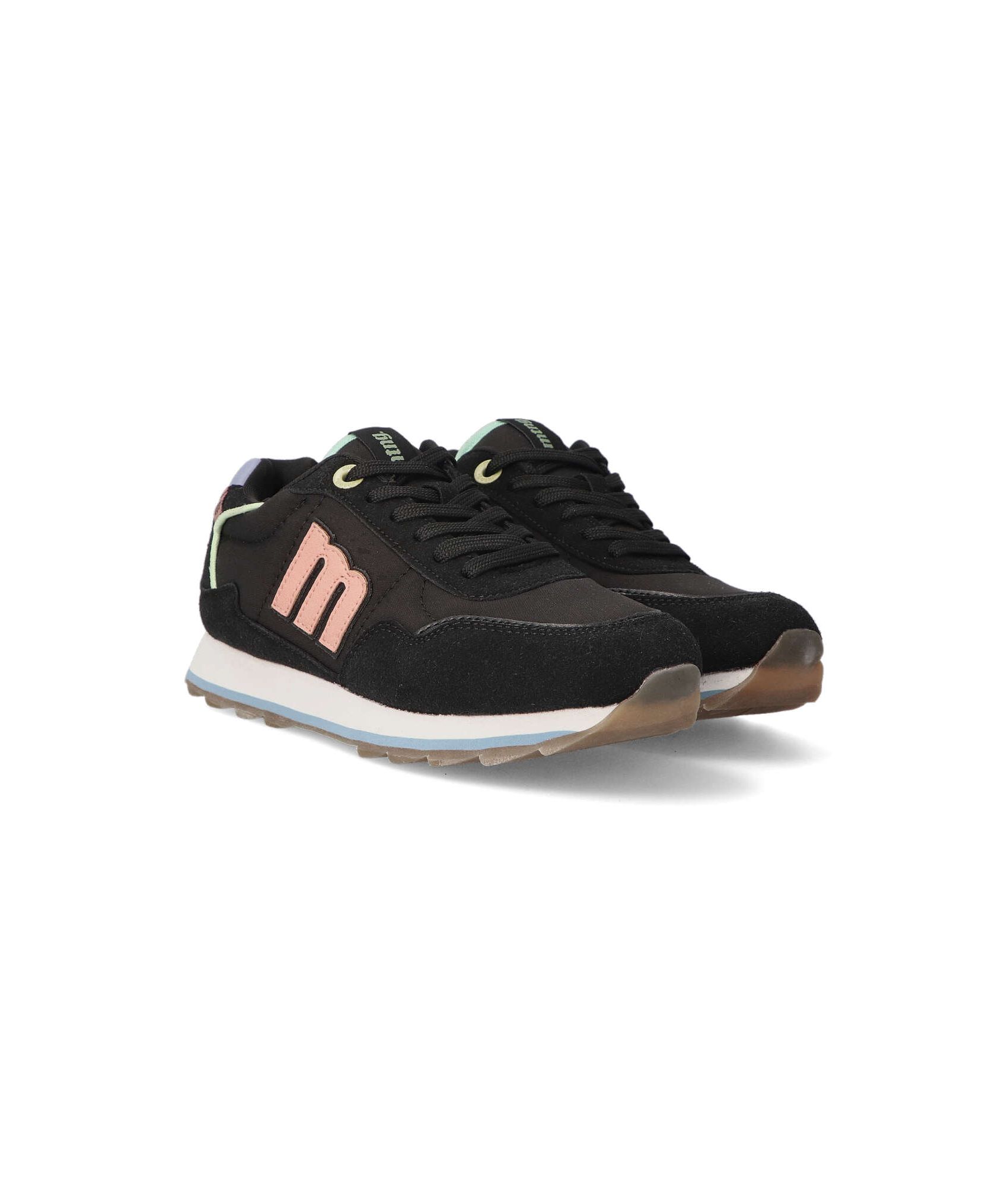 MUSTANG Sneakers casual mujer MUS 69441 NEGRO