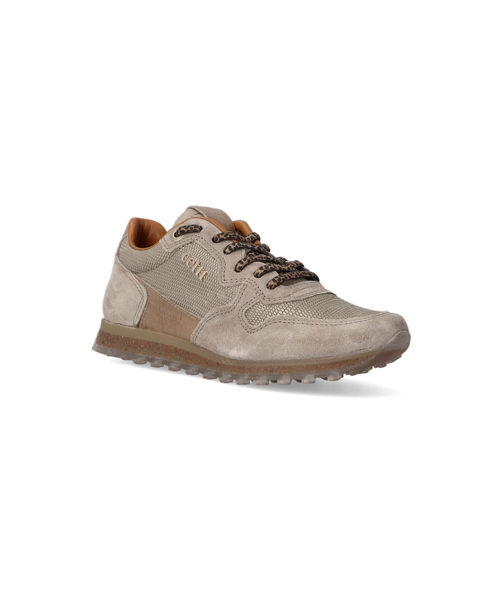 CETTI Sneakers casual mujer CET C1244 TAUPE