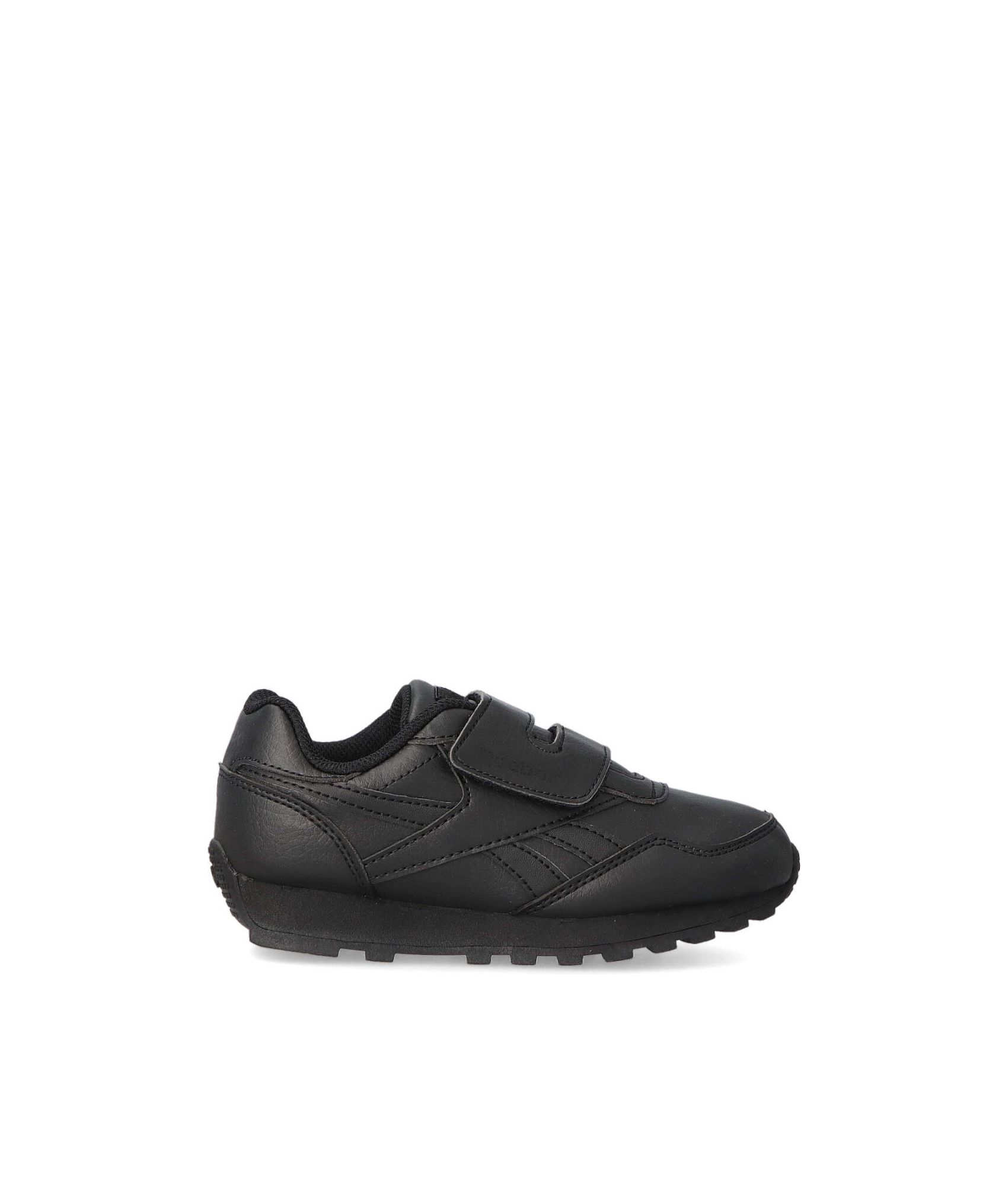 Zapatillas con velcro para niños, marca Reebok, en color negro