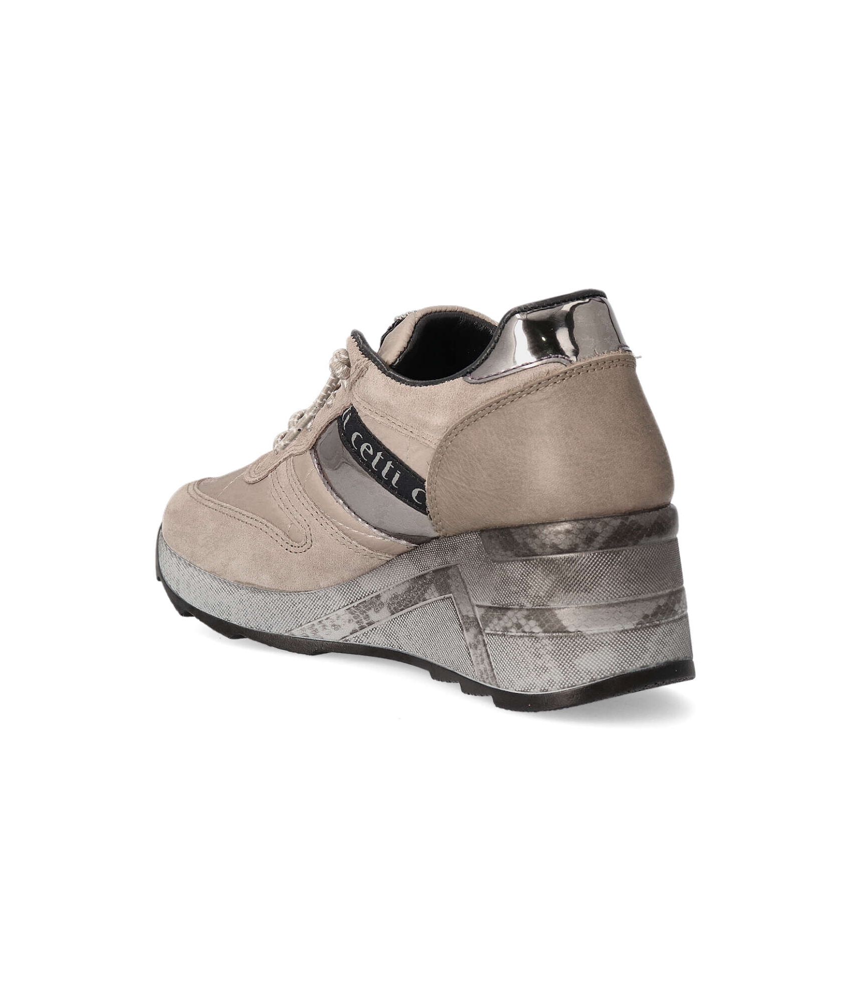 CETTI Sneakers casual mujer CET C1244 TAUPE