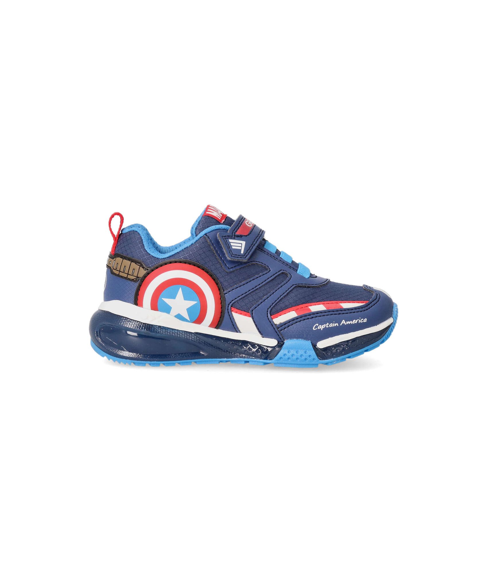 Zapatillas Geox Captain America con Luces - Diseño Activo para Niños