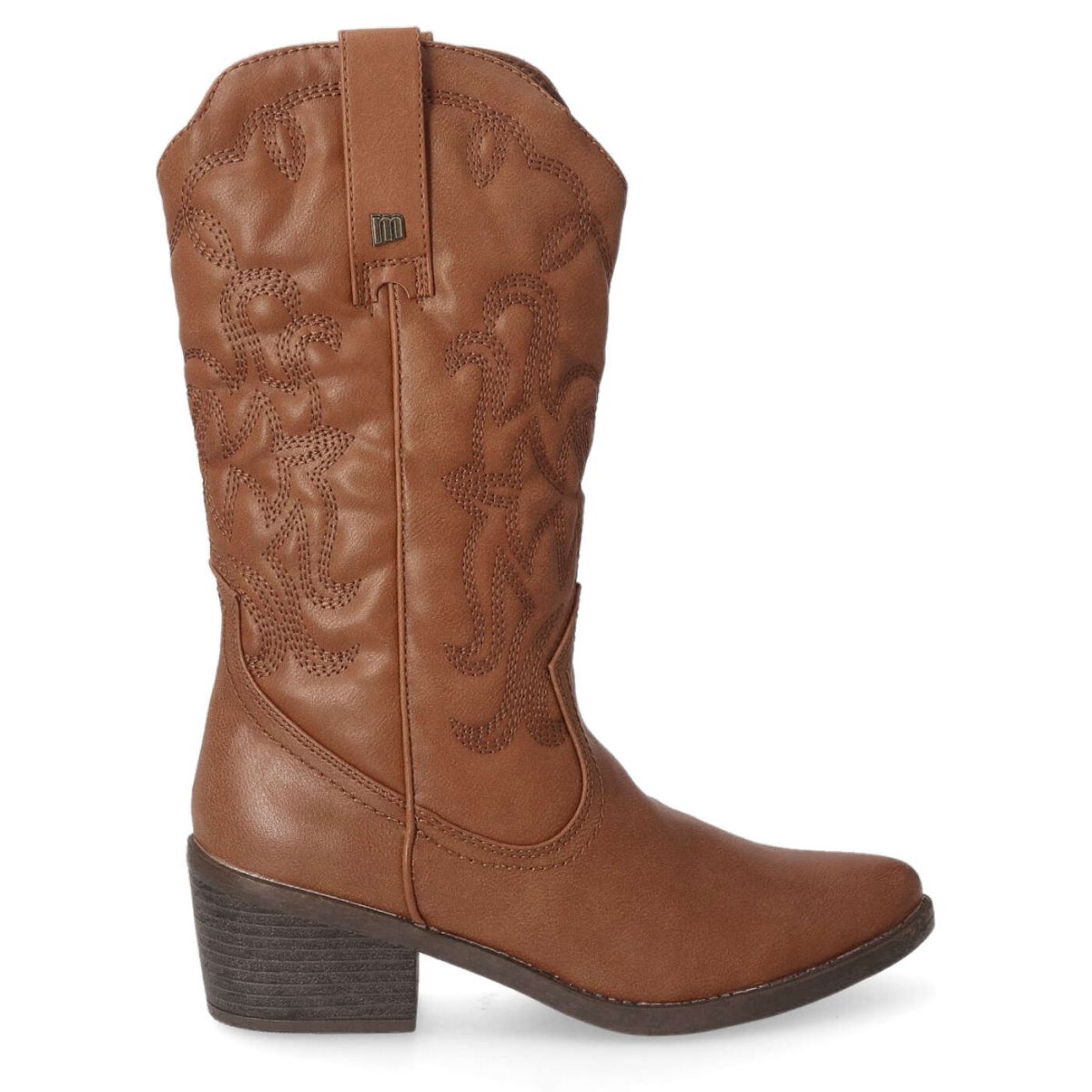 Botas Cowboy Para Mujer - Taco Bajo Y Bordado - Cómodas Para Otoño E Invierno - Estilo Casual O De Fiesta