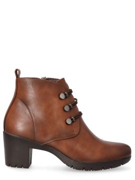 Compra online ZAPATOS MUJER CORDONES Y CREMALLERA VIGO CUERO