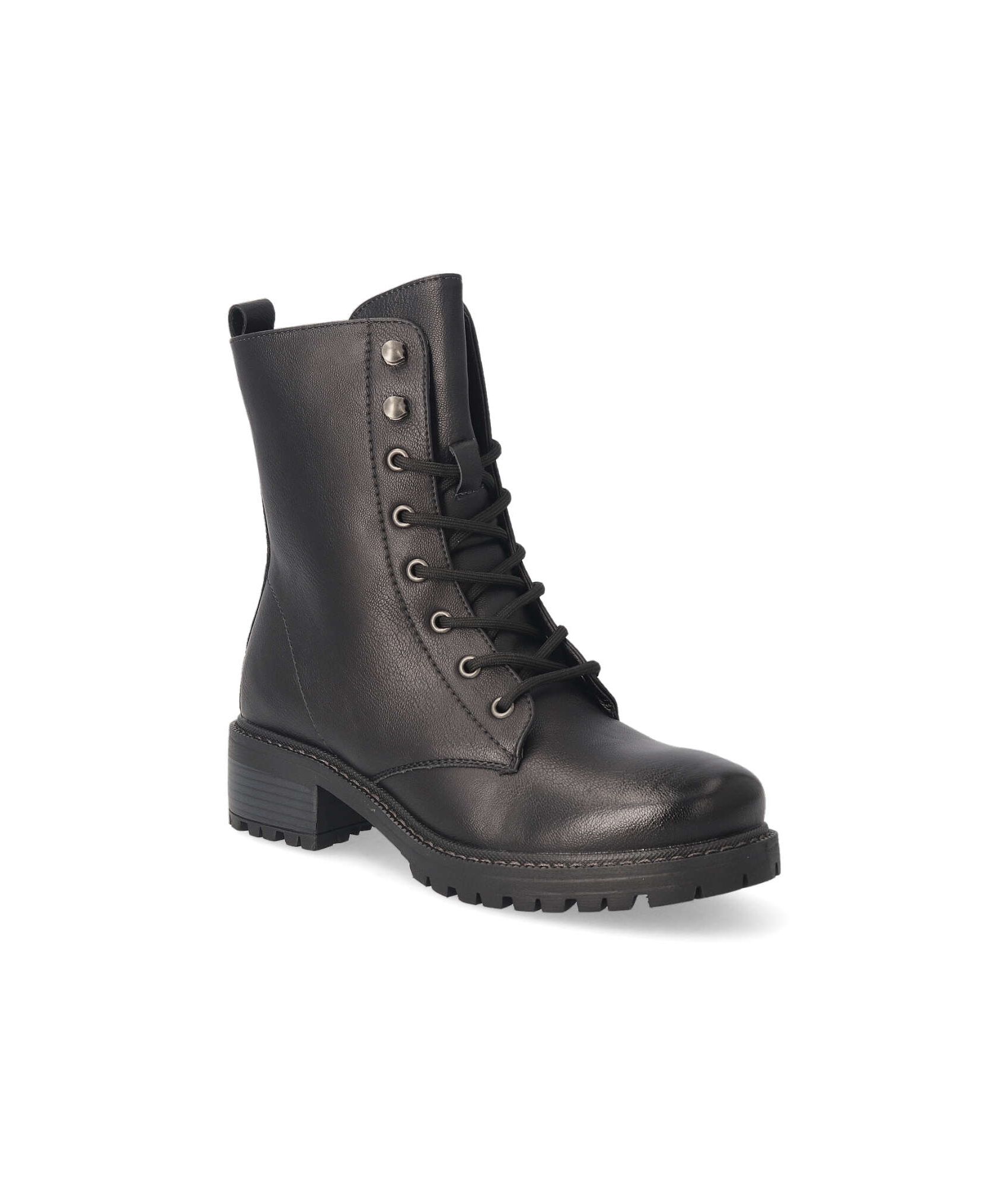 Botas estilo discount militar con tacon