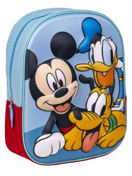 CERDA Mochila infantil 3D Mickey Donald