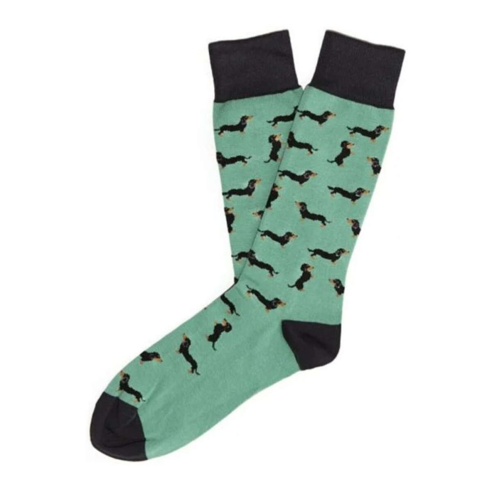 Calcetines Fox Dark Green Jimmy Lion para Hombre