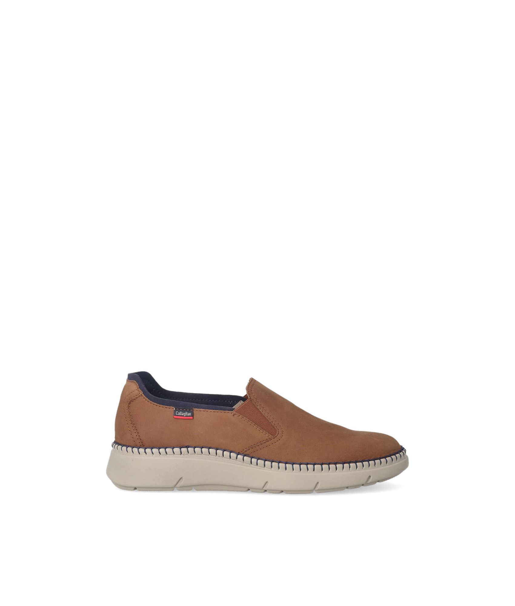 Zapato Callaghan circular taupe hombre